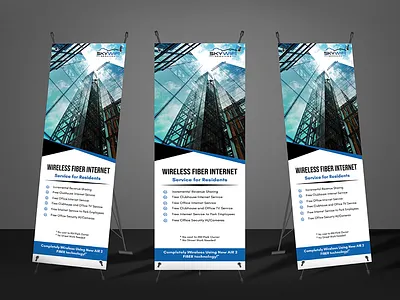 Stand Up Banner banner graphic design stand up banner