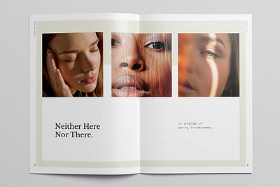 Photography Portfolio Brochure Template a4 booklet brochure brochure template catalog clean design graphic design illustration indesign magazine motion graphics photography portfolio portfolio brochure print printable printtemplates project template