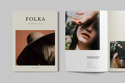 Photography Portfolio Brochure Template a4 booklet brochure brochure template catalog clean design graphic design illustration indesign magazine motion graphics photography portfolio portfolio brochure print printable printtemplates project template