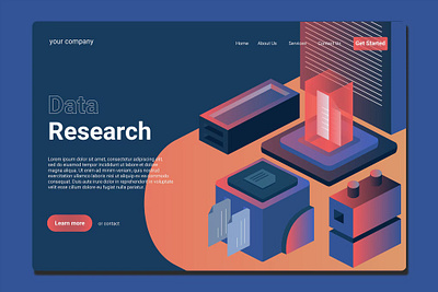 Data Analysist - Landing Page app branding data data analysist design graphic graphic design illustration landing landing page process template ui ui design ux ux design walkthrough web web development website
