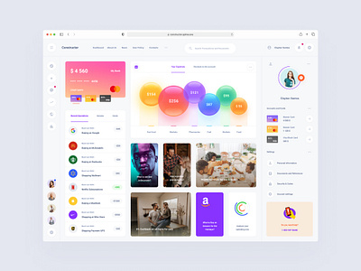 Finance Dashboard admin panel dashboard download figma product sketch ui ui kit ux web