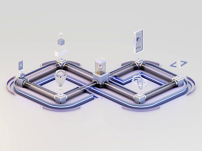 Abron 3D Motion 3d 3dmotion animation design studio graphic design motion graphics ui web design