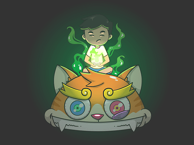 The Natural Energy art character graphic design illustration mascot vector