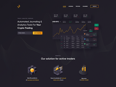 CMM Home page clean design crypto crypto currency interface investment services landingpage services simple solution trading platform ui user experience ux