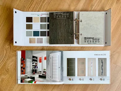 Catalog Interior Doors branding design graphic design illustration typography vector