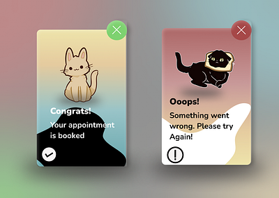 Flash Message UI app branding dailyui design graphic design illustration logo ui ux web design