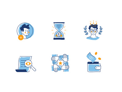 Icon Set branding graphic design icons illustrations product