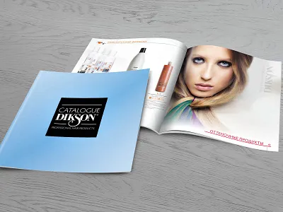 Cosmetics Сatalog branding design graphic design typography vector