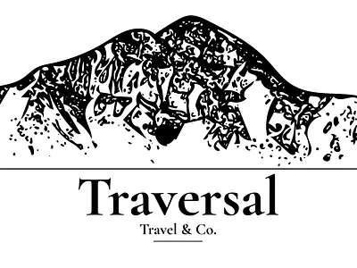Traversal branding graphic design logo