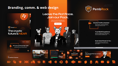 Branding, comm. & web design branding