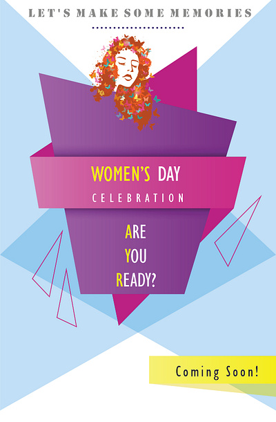 TEASER FOR WOMEN'S DAY CELEBRATION branding