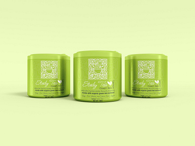 Modern Tea Packaging Design 🫖 branding design graphic design green tea illustration inspiration label lemon tea lemon tea label minimal minimal green tea minimal tea label modern packaging packaging design study tea tea tea label tea label design tea packaging