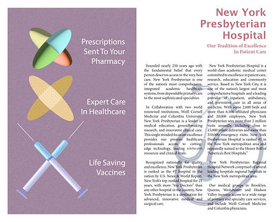 New York Presbyterian Hospital advertising artwork brochure design editorial design editorial illustration graphic design graphic designer healthcare healthcaredesign illustration illustrator typography