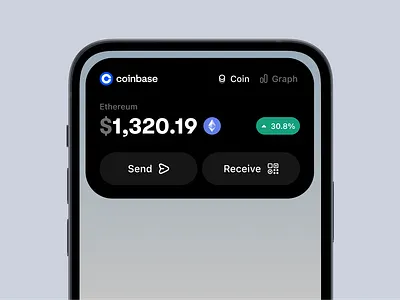 Crypto Notification - IOS balance binance blockchain chart coin coinbase coins crypto cryptocurrency defi eth graph ios notification receive send stocks trading wallet widget