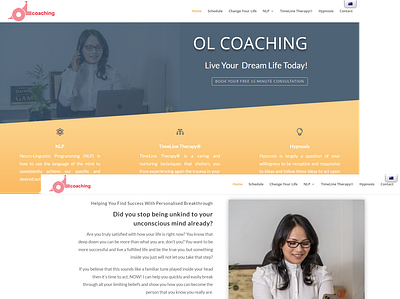 OL Coaching graphic design graphic designer logo design web design web design company web designer