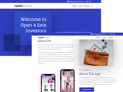 Open 4 Sale graphic design graphic designer logo design web design web design company web designer