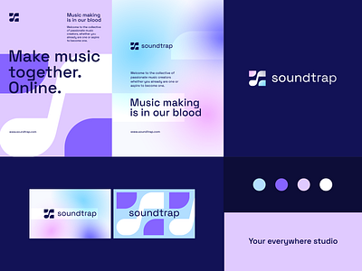 Soundtrap - Visual identity system by Ahmed creatives on Dribbble