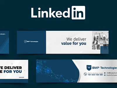 Linkedin Cover Banner design animation banner branding cover banner creative design freelancer graphic design graphic designer illustration linkedin banner linkedin cover banner linkedin marketing modern social banner social design social media banner typography ui video