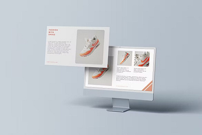 Free Desktop Screen Mockup abstract app clean computer design desktop desktop screen desktop screen mockup device digital display imac mockup presentation realistic showcase simple ui web website