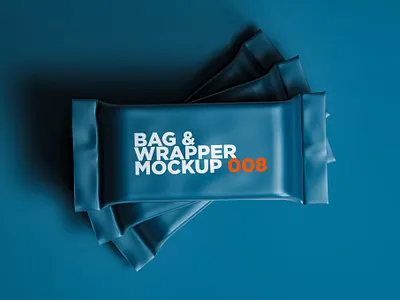 Wrapper Bag Mockup app bag branding design illustration logo mockup packaging packaging design wrapper wrapper packaging