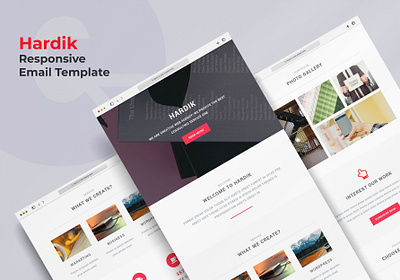 Hardik - Responsive Multipurpose Email Newsletter Template ecommerce templates email template newsletter personal email