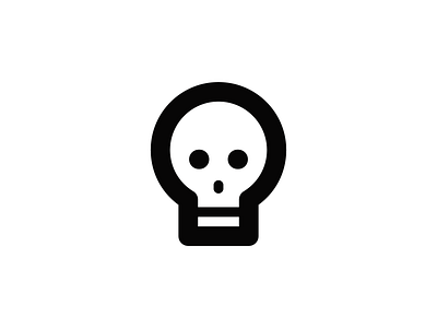 Skull Logo bone bone logo face logo head head logo logo design skeleton logo skull skull design skull logo
