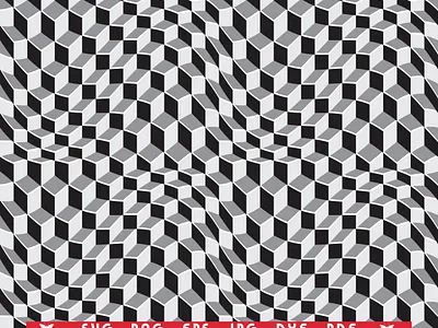 SVG Gray Polygons, Seamless Pattern digital clipart