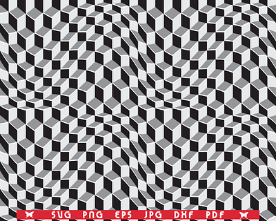 SVG Gray Polygons, Seamless Pattern digital clipart