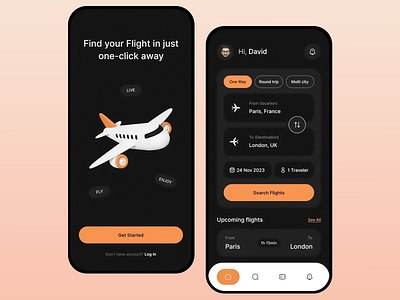 Flight Booking Mobile App Design airline tickets app design booking booking app digital travel flight booking flight schedule flight search interactive ui mobile app mobile interface modern ui smart booking travel travel planner trip management ui design user friendly ux design ux ui