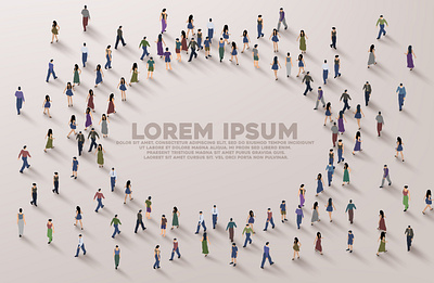 people communication abstract collaboration communication direction illustration people vector walk