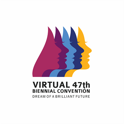 Logo design for virtual convention "47th BIENNIAL CONVENTION"