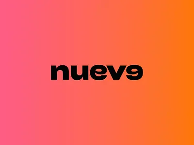nueve brand branding logo logotype marketing miami nine nueve redesign symbol trademark
