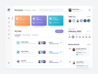 Project Management Dashboard