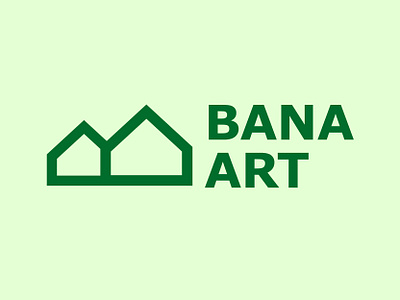 Bana Art branding design graphic design logo logotype typography vector