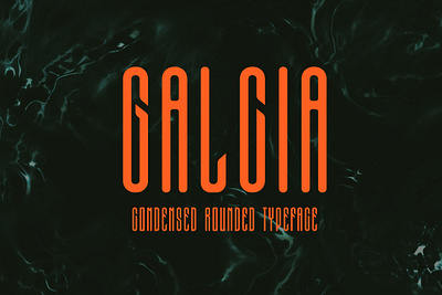 FREE DOWNLOAD!!! GALCIA - CONDENSED ROUND TYPEFACE clean condensed displayfont dynamic font free freebie freedownload freefont letter lettering light posterfont round thin typeface typography unique