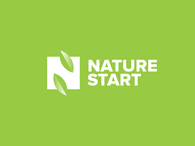 N Nature Monogram Logo gradient logo leaf logo letter logo modern leaf modern logo monogram logo n logo n logo design n monogram logo nature logo