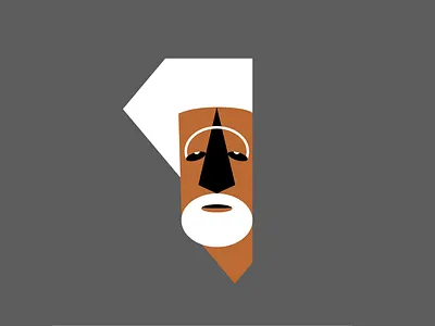 Wole Soyinka flat illustration nobel prize portrait soyinka wole writer