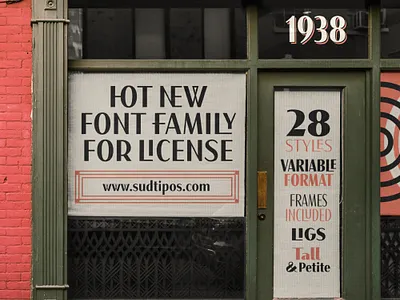 New font design font sudtipos typeface typography