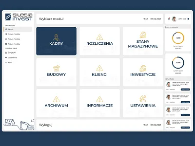 Dashboard fot Custom CMS Platform app branding design graphic design illustration logo typography ui ux vector
