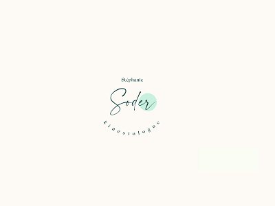 Logotype for Kinesiology identity kinesiologist logo relax typography