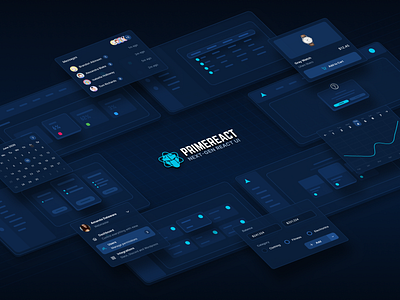 PrimeBlocks Cover dark ui ecommerce hero user interface