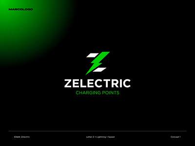 Logo for an charging point brand branding charging logo charging point logo clean design electric electric logo green logo icon identity illustration logo minimal netherlands spotify ui vector z charge logo z logo