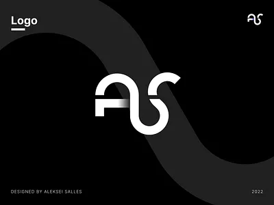 Personal Logo as black branding graphic design initials logo monogram personal logo visual design