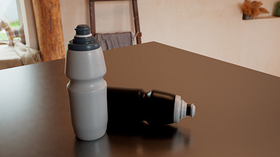 AquaEdge Bottle 3d design