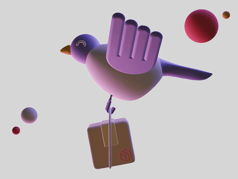 Loading Animation - Onsolid 3d animation branding design minimal motion graphics webdesign