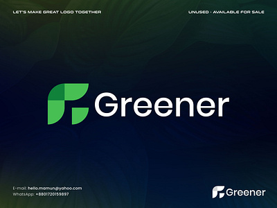 Greener - Letter G modern logo design a b c d e f g h i j k l m n abstract logo abstract logos brand brand identity branding identity lettermark logo designer logo inspiration logodesign logomark mark minimal logo modern logo modern logos monogram o p q r s t u v w x y z simple logo symbol