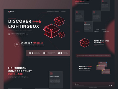 Martle blockchain figma nftdesign nftwebdesign nonfungibletoken ui uidesign uiux uxdesign xd
