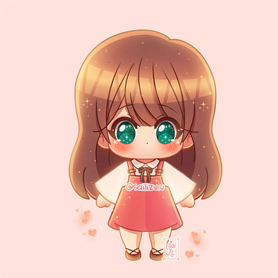 My Avatar by sailizv.v adorable adorable lovely animation art artwork avatar chibi concept creative cute art cuteart design digitalart illustration ilustra ilustration kawaii love magic work