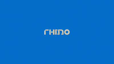 RHINO | 01 brand brand design branding branding concept branding design design illustration logo ui vector
