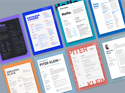 CV Template cv design graphic design hr job resume